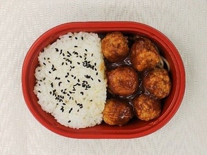 ローソンストア100から「ミートボール弁当」! "おかずは1つだけ弁当"第2弾