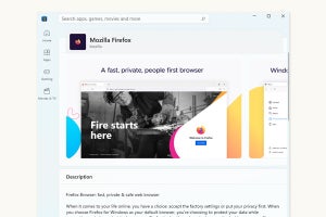 Webブラウザ「Firefox」が"Microsoft Store"から入手可能に