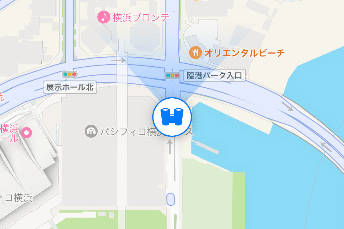 標準マップアプリにある「双眼鏡」の使いかたがわかりません!? - いまさら聞けないiPhoneのなぜ