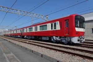 京急1000形新造車両の貸切列車で「青首ダイコン収穫体験ツアー」