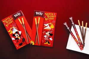 東京ディズニーリゾート限定、断面がミッキーのポッキーが新登場