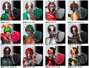 ミズノ、歴代仮面ライダーをイメージしたマウスカバーを発売