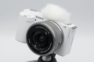 ソニー VLOGCAM「ZV-E10」の動物瞳AF、動画撮影中も利用可能に