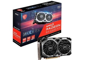 MSI、小型化して2スロット厚に収めたRadeon RX 6600 XT搭載カード - 約7.5万円