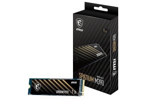 MSI、PCIe 3.0接続のM.2 NVMe SSD「SPATIUM M390」 500GBと1TB