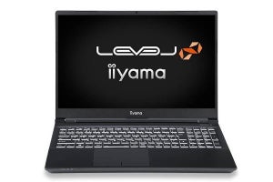 iiyama PC、GeForce RTX 3070 LAPTOP搭載の15.6型ゲーミングノートPC