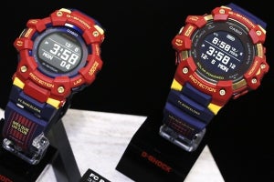 G-SHOCK×FCバルセロナ MATCHDAY、スポーツライン「G-SQUAD」コラボモデル