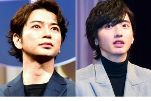 松本潤、後輩・道枝駿佑との年齢差に苦笑「ダブルスコアだよ」細長さにも感心