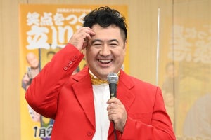 小手伸也、林家三平役の外見に手応え「師匠の顔がザキヤマさんに似てるので」