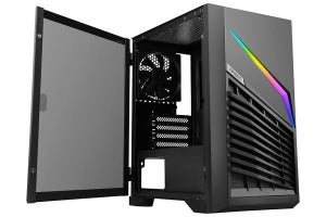 Antec、ARGBライティングバーと強化ガラスのマイクロATXケース