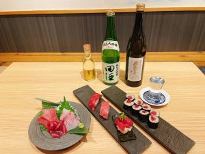 スシロー居酒屋「杉玉」、大間の天然本鮪と日本酒のペアリングが最高だった