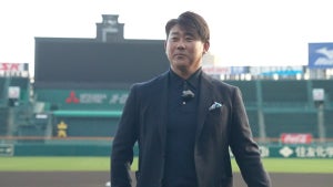 松坂大輔、引退後初めて甲子園へ…マウンドでラストピッチング「最高でした」