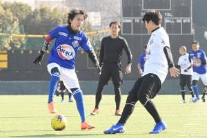 ナイナイ矢部、1年ぶりサッカーでハツラツプレイも「腰の調子がいい日はない」