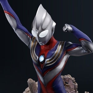 『ウルトラマンティガ』が究極のスタチューブランドから全高約670mmで立体化