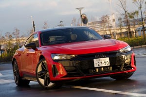 電動だけど無機質じゃない! アウディの高性能EV「RS e-tron GT」に試乗