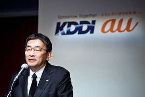 増収増益、純増転換で絶好調　KDDI社長「料金値下げはひと段落」