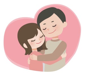 【ちょっと待てい!】「夫婦は1日に10分くっついた方が良いらしい」と自らハグしておきながら、2分でリタイアした夫。妻がつぶやいた辛辣なひと言に「急……急速充電…」「これは笑った」「むっちゃ可愛い!」の声集まる