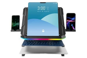 ENERMAX、ノートPC・タブレット・スマホを置けるRGB LED搭載スタンド