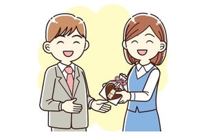 「職場で義理チョコを配ることに反対」は男女46%、職場で渡す女性の割合は?