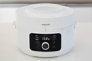 山善、炒め調理もできる19,800円の1,200Wマイコン電気圧力鍋