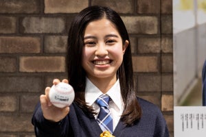 伊丹彩華、春のセンバツ応援キャラクターに! 野球観戦ポイントは「走塁」