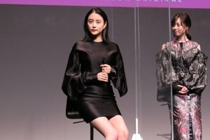 山本美月、超ミニドレスで美脚披露　トップ女優役「気持ちを理解するのが難しかった」