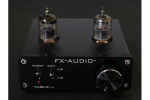 4,830円の真空管プリアンプ。FX-AUDIO-「TUBE-01J」リニューアル