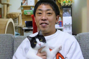 さらば森田、愛猫は“連れ”「ちょうどいい距離感を保っている」