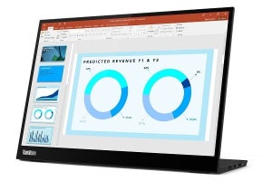 Lenovo、2,240×1,400ドットのモバイルディスプレイ「ThinkVision M14d」