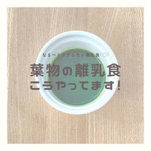 【お助けレシピ】ちょっぴり面倒な”葉物の離乳食”作り – 簡単にペーストにする方法とは