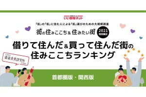 【関西編】賃貸＆持ち家で住んだ街の住み心地ランキング発表