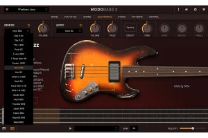 伊IK Multimedia、フィジカル・モデリング・ベース音源「MODO BASS 2」を発表