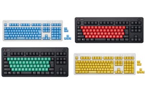 REALFORCE R3キーボードに8色の換装用カラーキーキャップが登場