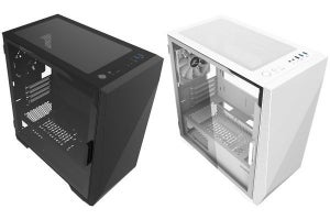 ZALMAN、強化ガラスパネルで5,000円台のマイクロATXケース