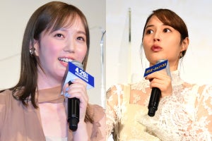 本田翼、ばっくり美背中に拍手起こり赤面! 広瀬アリスは上品透け白レース