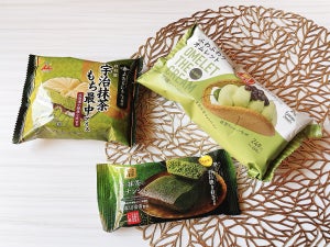 【実食】ファミマの期間限定「宇治抹茶まみれ」フェア、宇治抹茶スイーツ3種を食べ比べ! - あの人気商品の新作も!