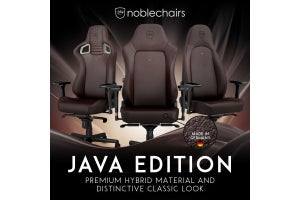 noblechairs、ゲーミングチェアのEPIC / ICON / HEROに「JAVA EDITION」追加