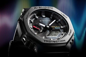 G-SHOCK、人気の八角形ベゼルでスマホ連携を新搭載した「GA-B2100」