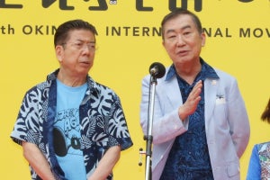 桂文枝＆西川きよし、打ち合わせなしで漫才風トーク「ダウンタウンを真似して…」