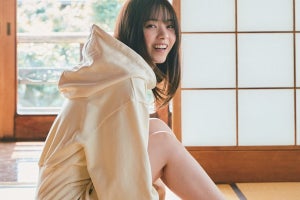 西野七瀬、ノスタルジックな和室で美脚披露　内海里音の人生初ビキニも