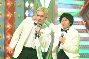 JP＆ハリウリサ、ダウンタウンものまねで「明日があるさ」披露