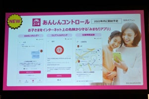 楽天モバイル、見守り機能「あんしんコントロール」を年内に提供