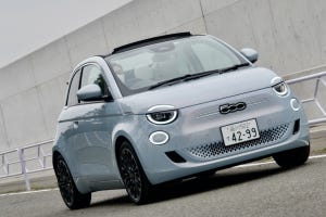 航続距離は? サイズは? 走りは? 試乗で感じたフィアット「500e」の価値