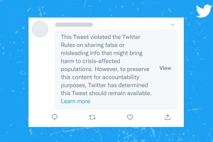 Twitter、危機に乗じた誤情報拡散を防ぐ新規約を導入、ウクライナ侵攻関連から