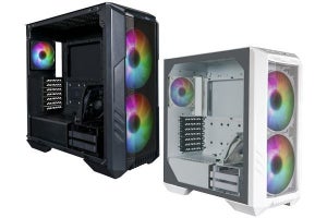 Cooler Master、200mmファン×2基を標準で備えるミドルタワーケース