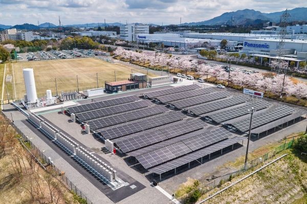 純水素型燃料電池で電力を地産地消、パナソニックの実証施設「H2 KIBOU FIELD」から