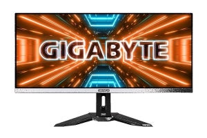 GIGABYTE、約8.3万円で34型/UWQHD/144Hzのゲーミングディスプレイ「M34WQ」