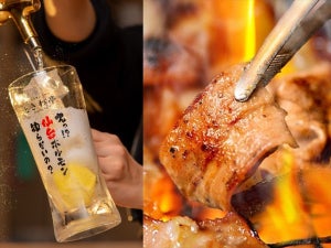 60分飲み放題が無料に! 「0秒レモンサワー 仙台ホルモン焼肉酒場 ときわ亭 浅草六区店」開店記念で