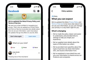 Meta、わかりやすく内容を伝えるようにプライバシーポリシー刷新