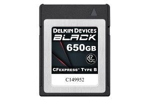 最大読み込み速度1,530MB/sのCFexpress Type Bカード - Delkin